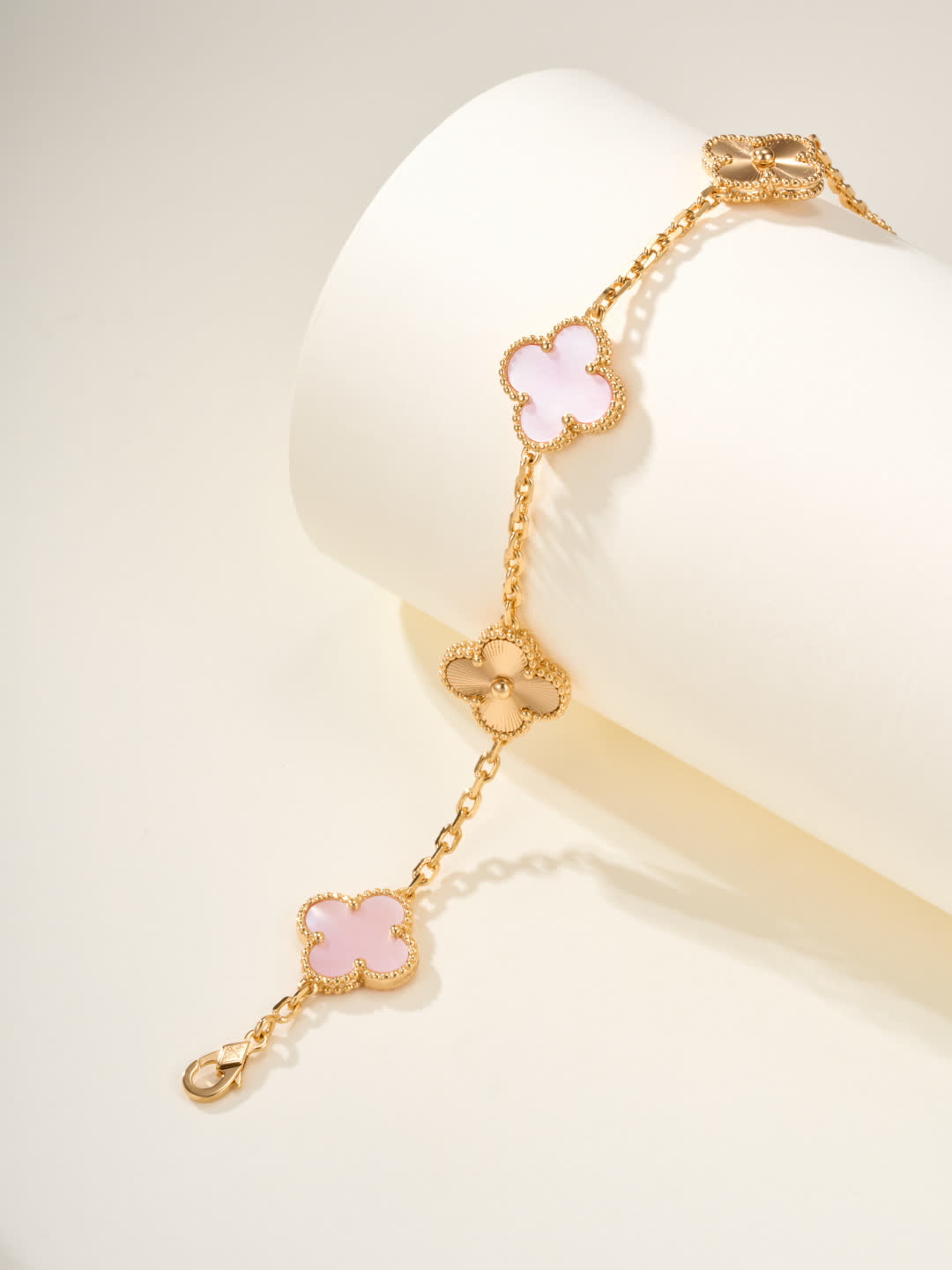 Van Cleef & Arpels Alhambra Pink Gold Bracelet
